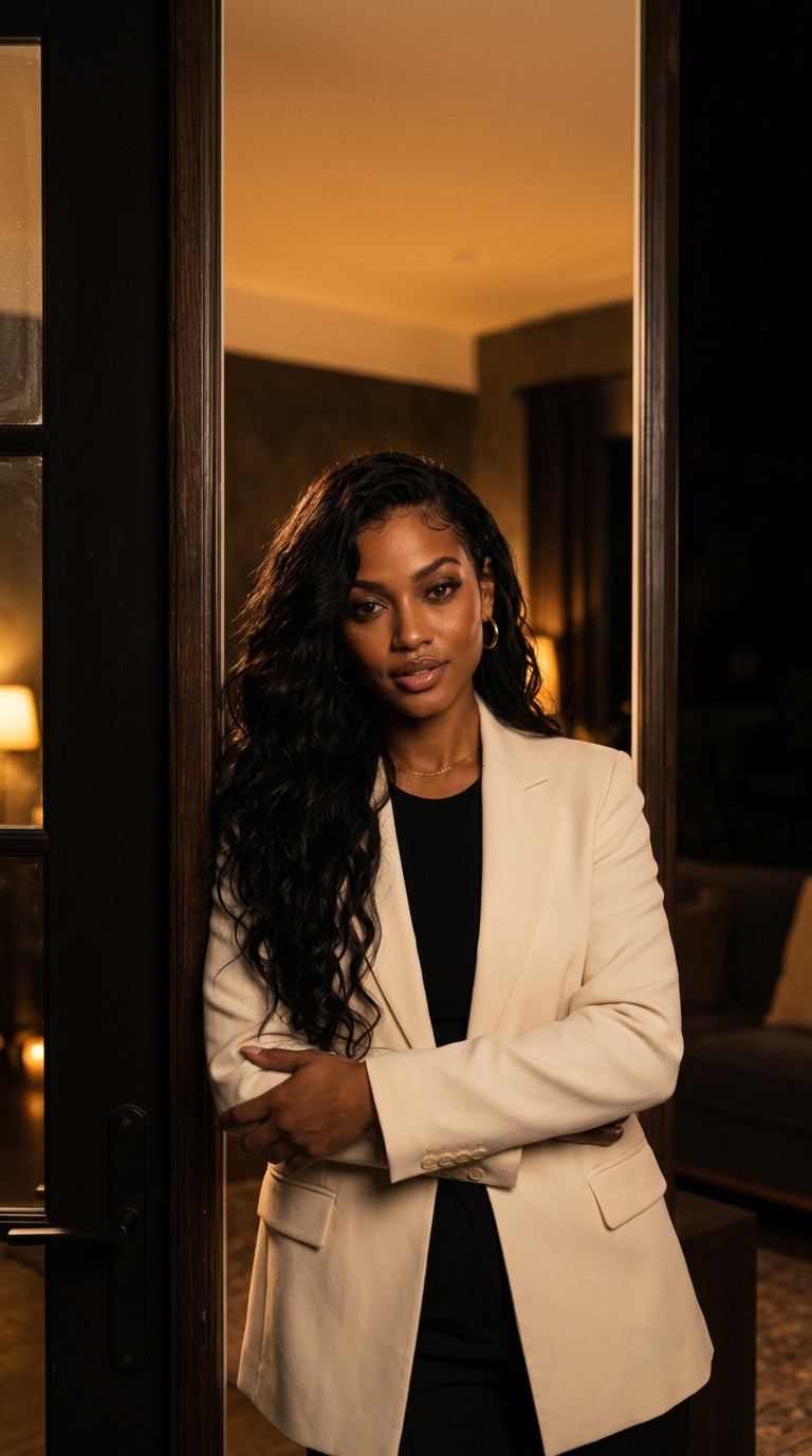 Nyanda Blaze, editorial portrait